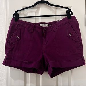 torrid Magenta Cargo Shorts